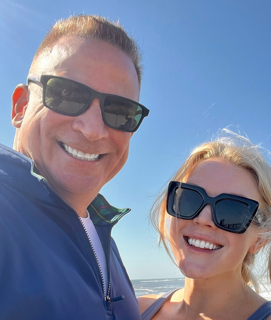 Karoline Leavitt and Nicholas Riccio