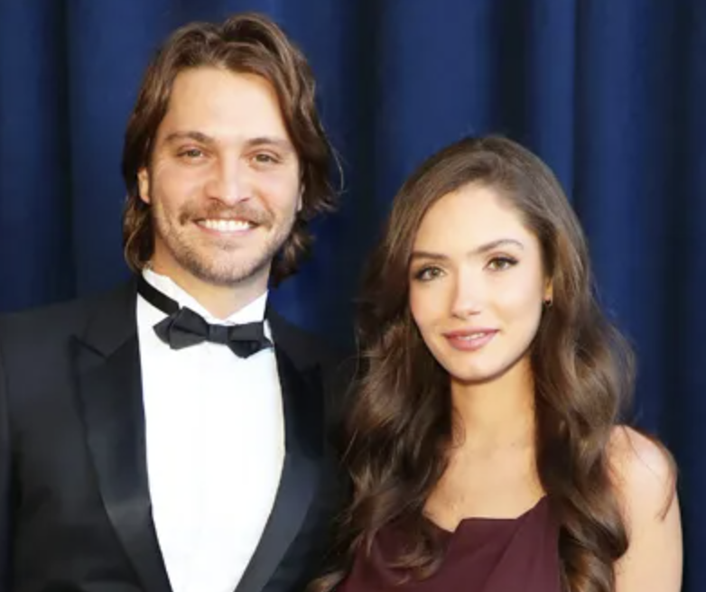 Luke Grimes and Bianca Rodrigues Grimes