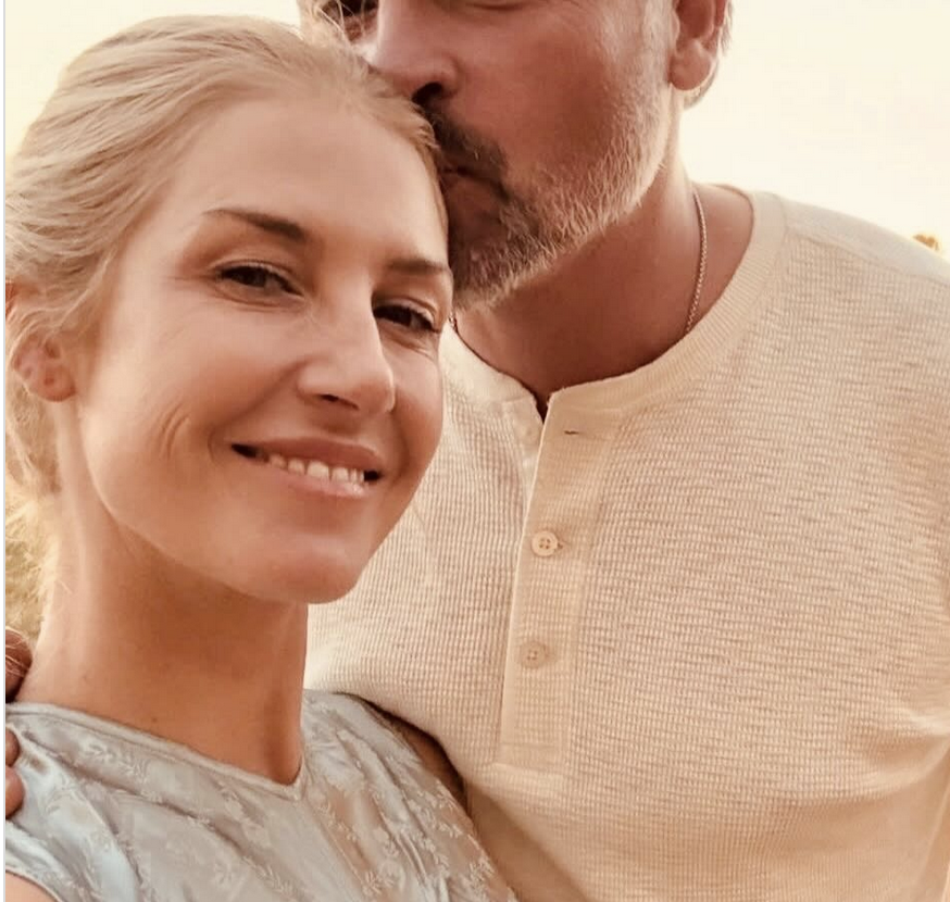 Tom Welling and Rose Lee